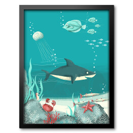Pod wodą - rekin