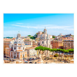 Plakat samoprzylepny Wieczne miasto Rzym, Włochy