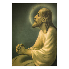 Plakat samoprzylepny Modlitwa Jezusa