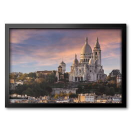 Obraz w ramie Bazylika Najświętszego Serca Pana Jezusa w Montmartre