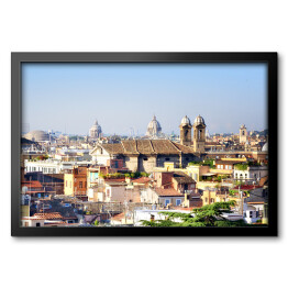 Obraz w ramie Rzym, pejzaż miejski