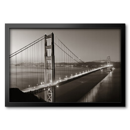 Obraz w ramie Most Golden Gate w San Francisco