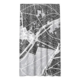 Zasłona Paryż - mapa