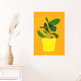 Plakat Cytryna - drzewo cytrynowe