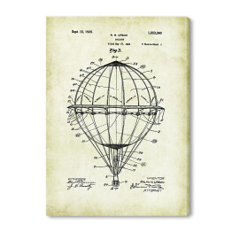 Obraz na płótnie R. H. Upson - patenty na rycinach vintage