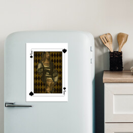 Magnes dekoracyjny Karty - Walet - Autoportret Durera