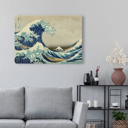 Obraz na płótnie Hokusai Katsushika "Great Wave off Kanagawa"