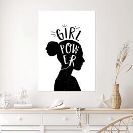 Plakat Typografia - Girl Power