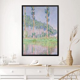 Obraz w ramie Claude Monet Topole Reprodukcja obrazu