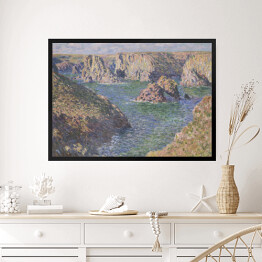 Obraz w ramie Claude Monet Port-Domois, Belle-Isle Reprodukcja obrazu