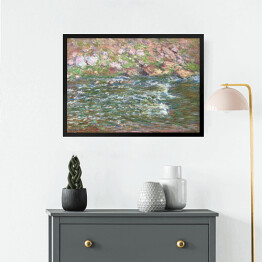 Obraz w ramie Claude Monet Rapids on the Petite Creuse at Fresselines Reprodukcja obrazu