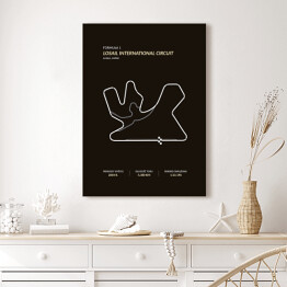 Obraz klasyczny Losail International Circuit - Tory wyścigowe Formuły 1