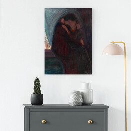 Obraz klasyczny Edvard Munch Pocałunek Reprodukcja obrazu