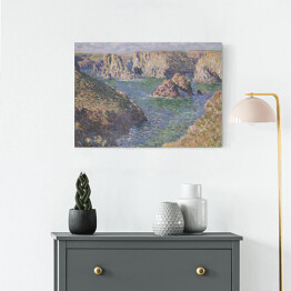 Obraz klasyczny Claude Monet Port-Domois, Belle-Isle Reprodukcja obrazu