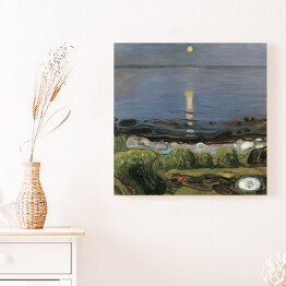 Obraz klasyczny Edvard Munch Summer night by the beach Reprodukcja obrazu