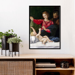 Plakat w ramie Madonna z Loreto Rafael Santi Reprodukcja obrazu