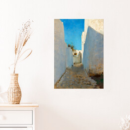 Plakat samoprzylepny John Singer Sargent Ulica Maroka. Reprodukcja obrazu