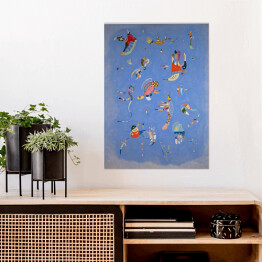 Plakat samoprzylepny Wassily Kandinsky Sky Blue Reprodukcja obrazu