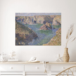Plakat Claude Monet Port-Domois, Belle-Isle Reprodukcja obrazu
