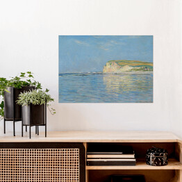 Plakat samoprzylepny Claude Monet Niski przypływ w Pourville, niedaleko Dieppe Reprodukcja obrazu
