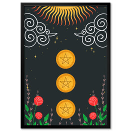 Słońce, kwiaty i mistyczne symbole
