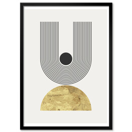 Geometryczny plakat Bauhaus no 1