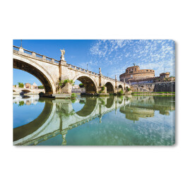 Most i zamek Sant Angelo w Rzymie