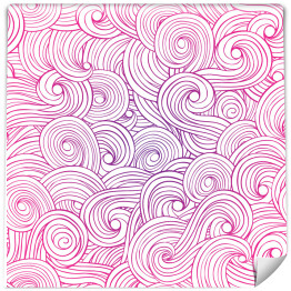 Abstrakcyjny wzór - biało różowo fioletowe fale