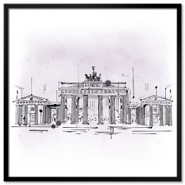 Brama Brandenburska, łuk triumfalny z Berlina