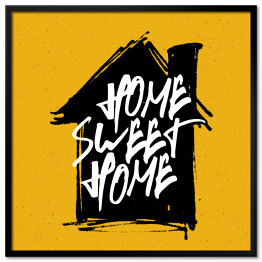 Ilustracja "Dom, ukochany dom" w żywych kolorach