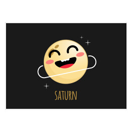 Uśmiechnięty Saturn