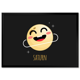 Uśmiechnięty Saturn