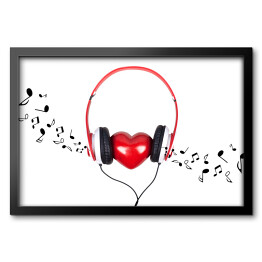 Miłość do muzyki - ilustracja