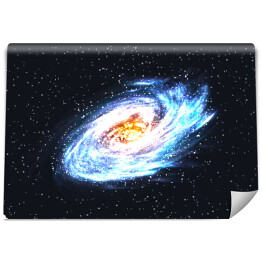 Galaktyka spiralna w kosmosie