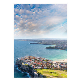 Widok z lotu ptaka, Bondi Beach, Sydney