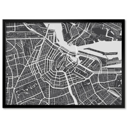 Plan miasta Amsterdam