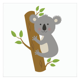 Ilustracja - bajkowy koala 