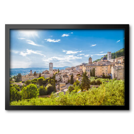Historyczne miasteczko Assisi, Umbria, Włochy