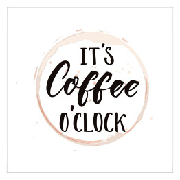 "Czas na kawę" - typografia