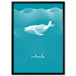 Płynący wieloryb