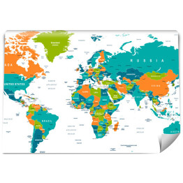Mapa świata - ilustracja