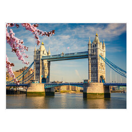 Basztowy Most w Londynie wiosną 