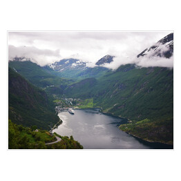 Jezioro w Gejranger, Norwegia