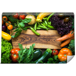 Organiczne warzywa - zdrowa dieta wegańska