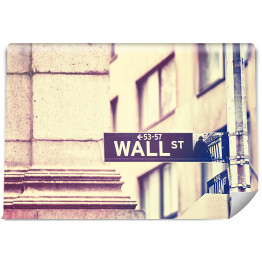Znak Wall Street, Nowy Jork, USA