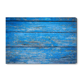 Niebieskie przetarte deski