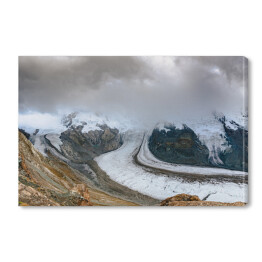 Alpy Szwajcarskie - śnieżny krajobraz