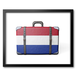 Flaga Holandii na walizce 