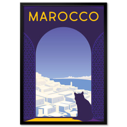 Podróżnicza ilustracja - Maroko