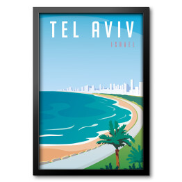 Podróżnicza ilustracja - Tel Aviv